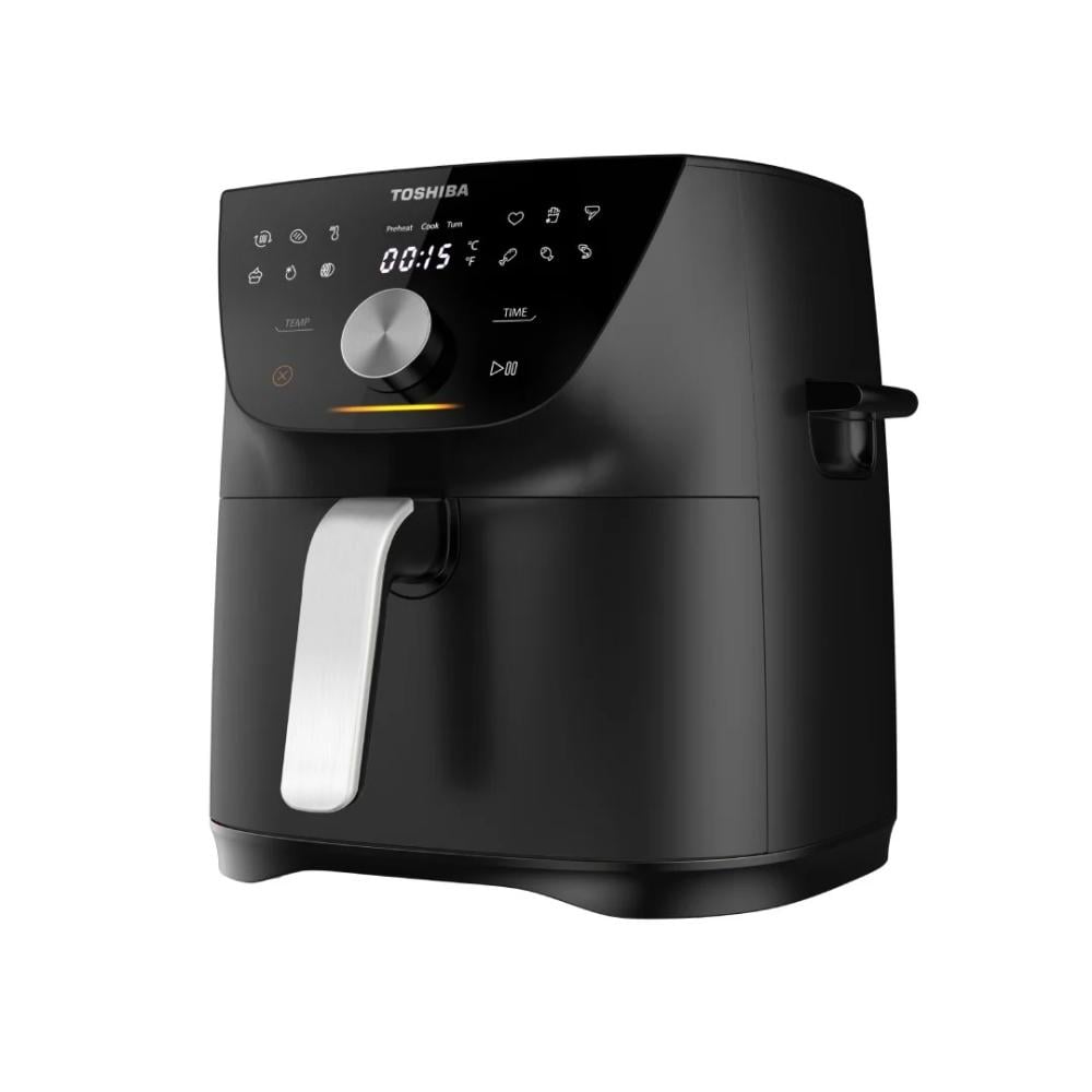 Toshiba Air Fryer with Touch Display - 5.2L, 1500W | Black