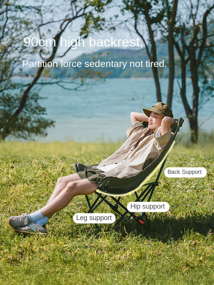 Naturehike Sea Star High-Back Mesh Moon Chair | Green
