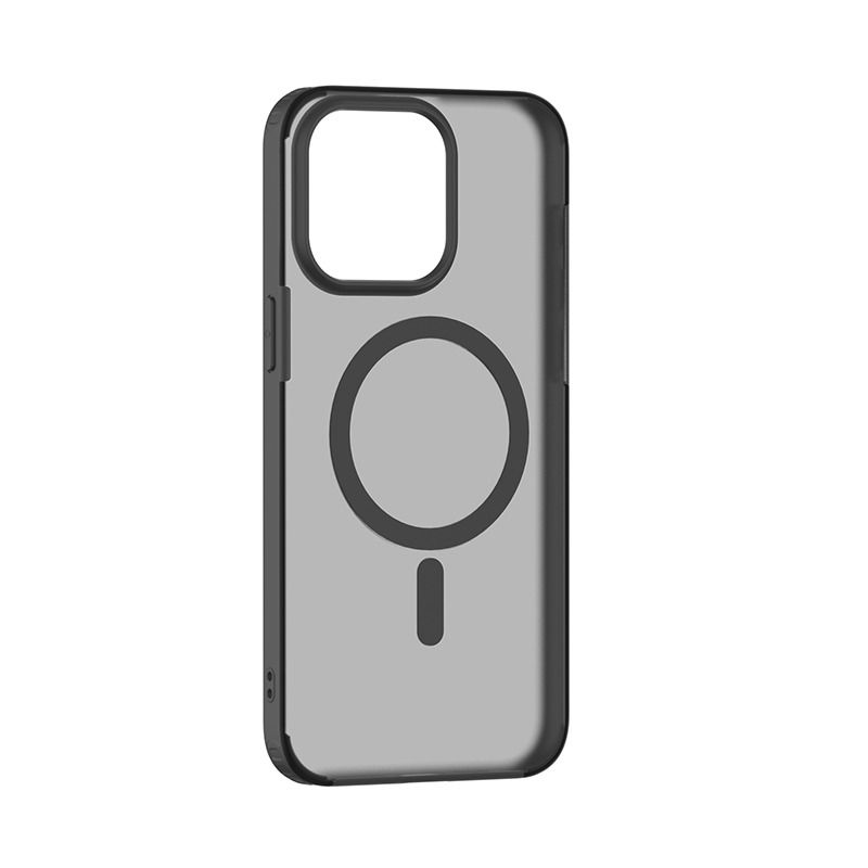 Zga iPhone 15 Plus Protective Matt Case With Magsafe | Black