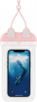 Wiwu Kitty WaterProof BagProtection For Smartphones Electronics - Pink