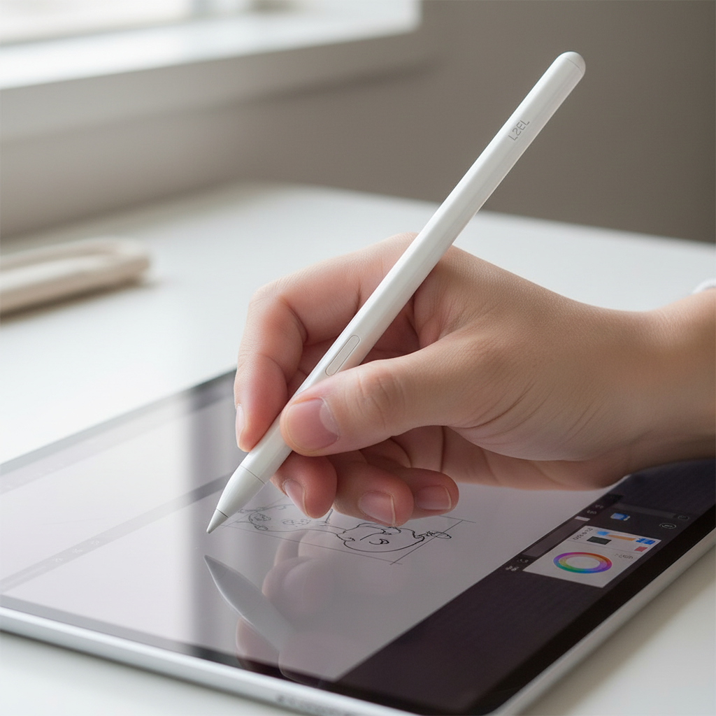 LZEL S-Touch Stylus S-Pen With Palm Rejection | White