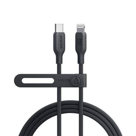 Anker 542 USB-C To Lightning Cable (Bio Based 6ft) | Black