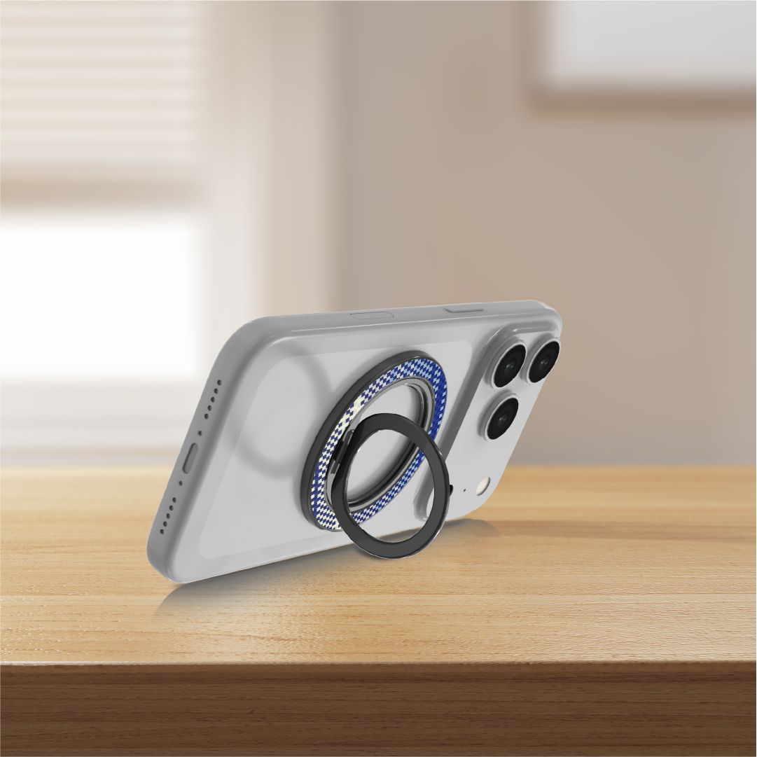 LZEL Magsfe 360 Kickstand | Blue & White
