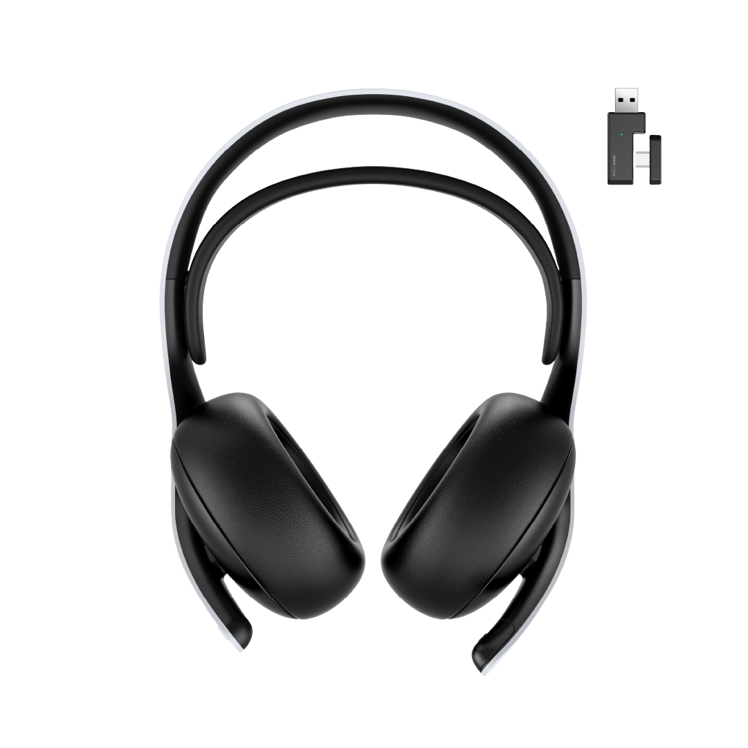 Asli Global Wavetune Series High-Performance 2.4G Wireless Tri-Mode Gaming Headset