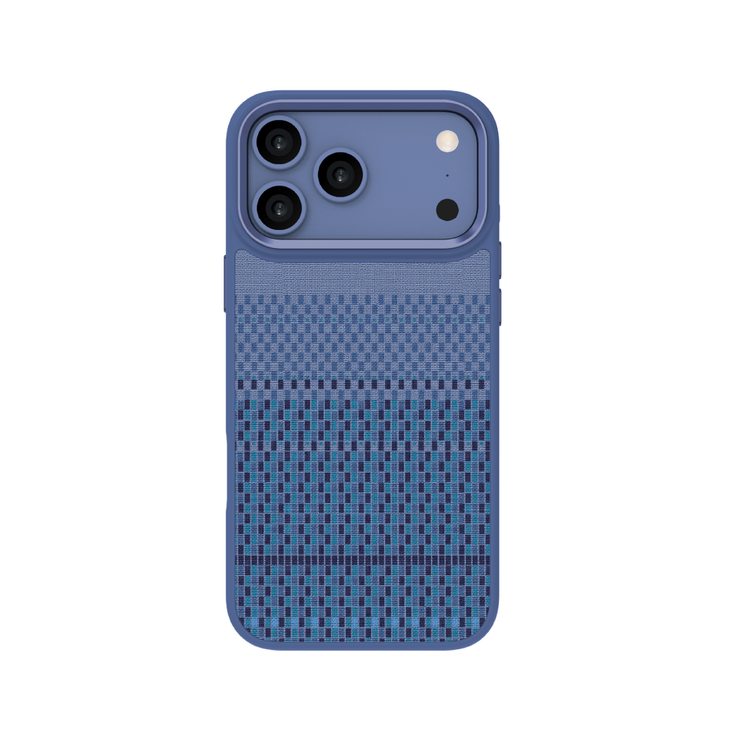 LZEL Fabric Case With Magsafe For IPhone  17 Pro | Dark Blue