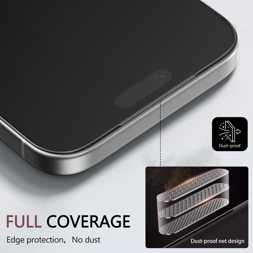 Asli Global E-Touch Shield Premium Glass With Applicator for iPhone Air | Privacy