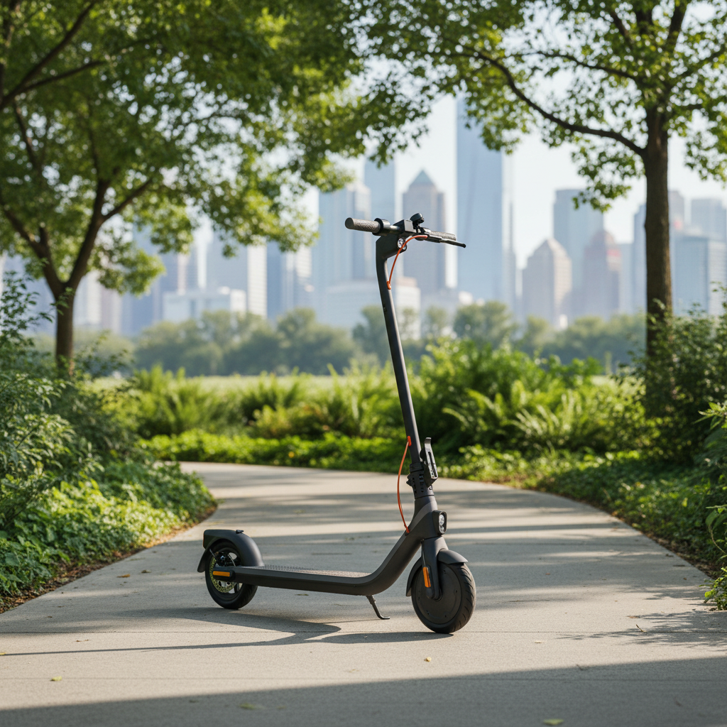 SEGWAY Ninebot E2 Plus Electric Kick Scooter, Top Speed 25km/h, NB-E2-PLUS â€“ Black & Grey