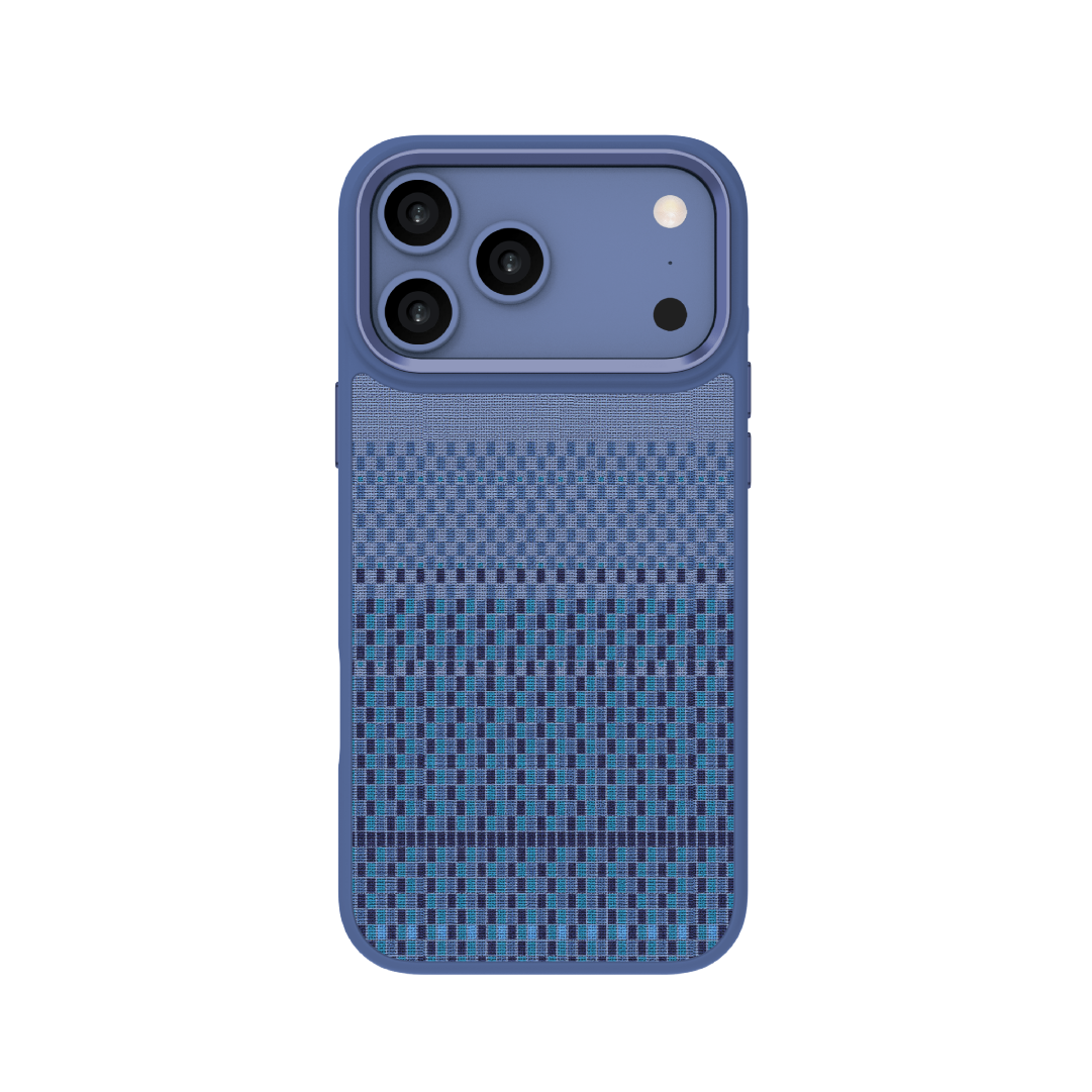 LZEL Fabric Case With Magsafe For IPhone 17 Pro Max | Dark Blue