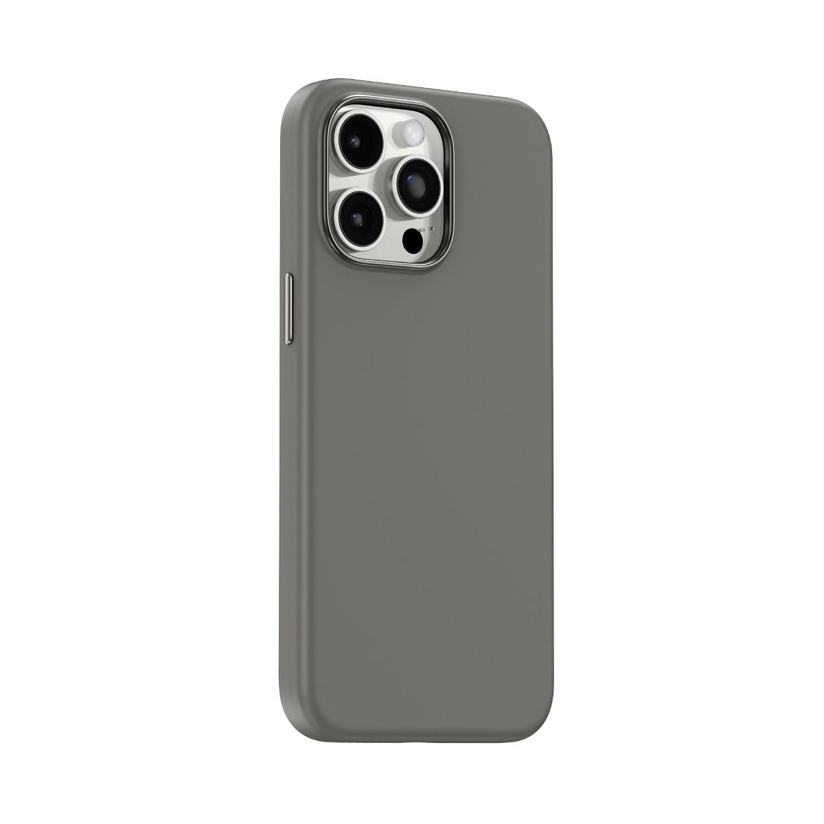 Asli Global iPhone 15 Pro Max Silicone Magsafe Cover | Gray