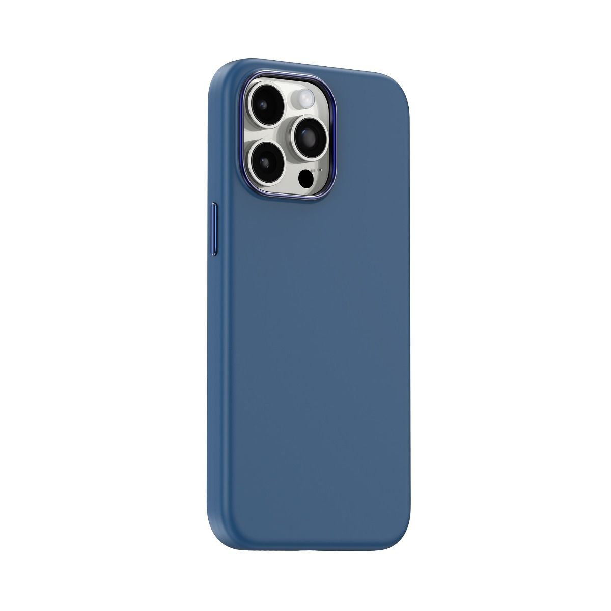 Asli Global iPhone 15 Pro Max Silicone MagSafe Cover |Blue
