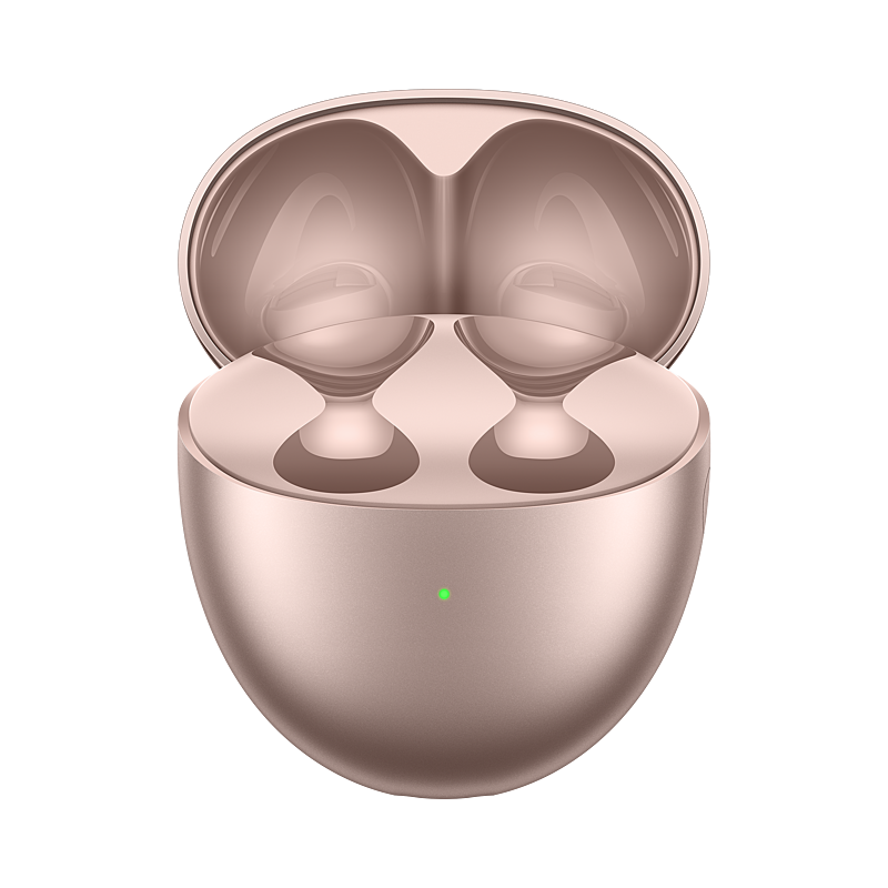 Huawei FreeBuds 6 – Truly Wireless Bluetooth Open-Fit Earbuds with Charging Case | Rose Gold