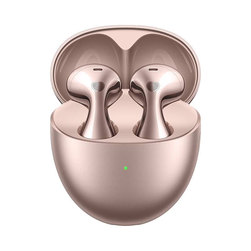 Huawei FreeBuds 6 â?? Truly Wireless Bluetooth Open-Fit Earbuds with Charging Case  Bundle Offer | Rose Gold