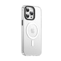 Asli Global iPhone 15 Pro Max Distinctive Case With Camera Metal Frame |Clear