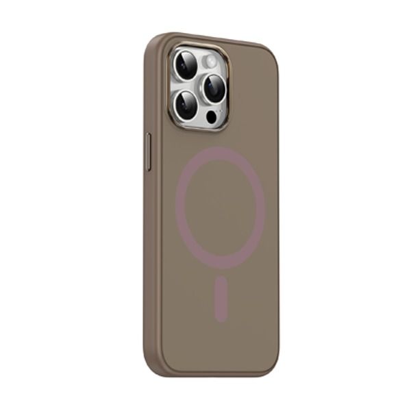Asli Global iPhone 15 Pro Max Duo Colored Silicone Case Max | Titanium