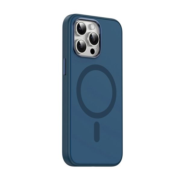 Asli Global iPhone 15 Pro Max Duo Colored Silicone Case Max | Blue