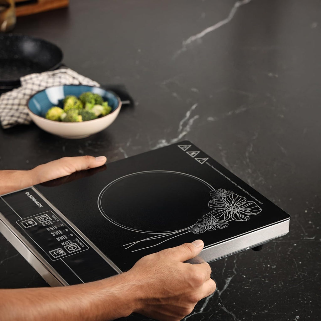 Olsenmark Infrared Cooker â?? Electric Infrared Glass Ceramic Cooker, Portable, Safe & Reliable