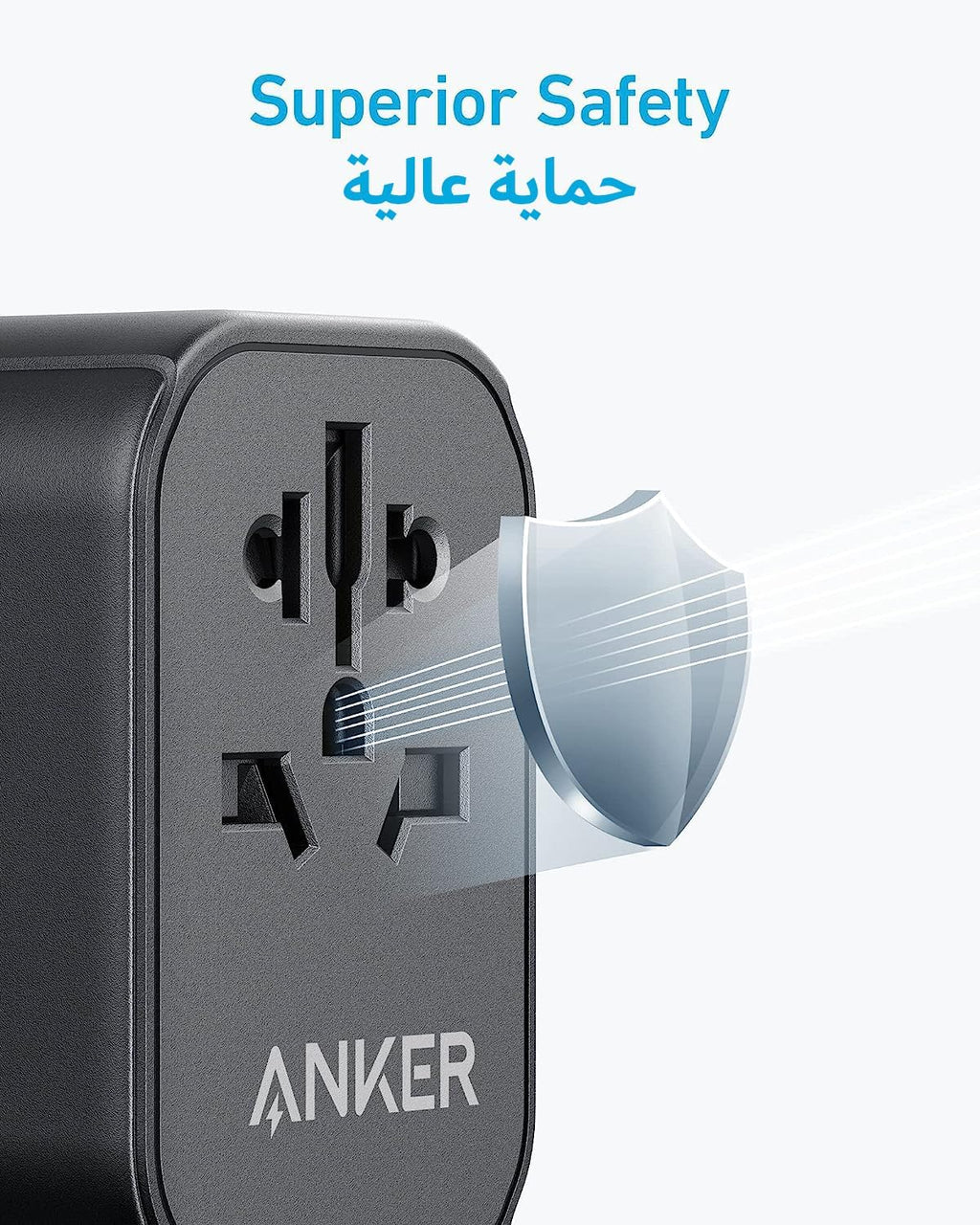 Anker 312 Outlet Extender(30W) | Black