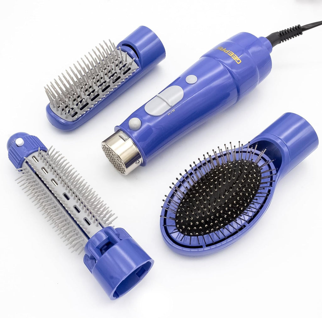 Geepas 6-in-1 Hair Styler â€“ 750W, 2 Speeds, Cool Function