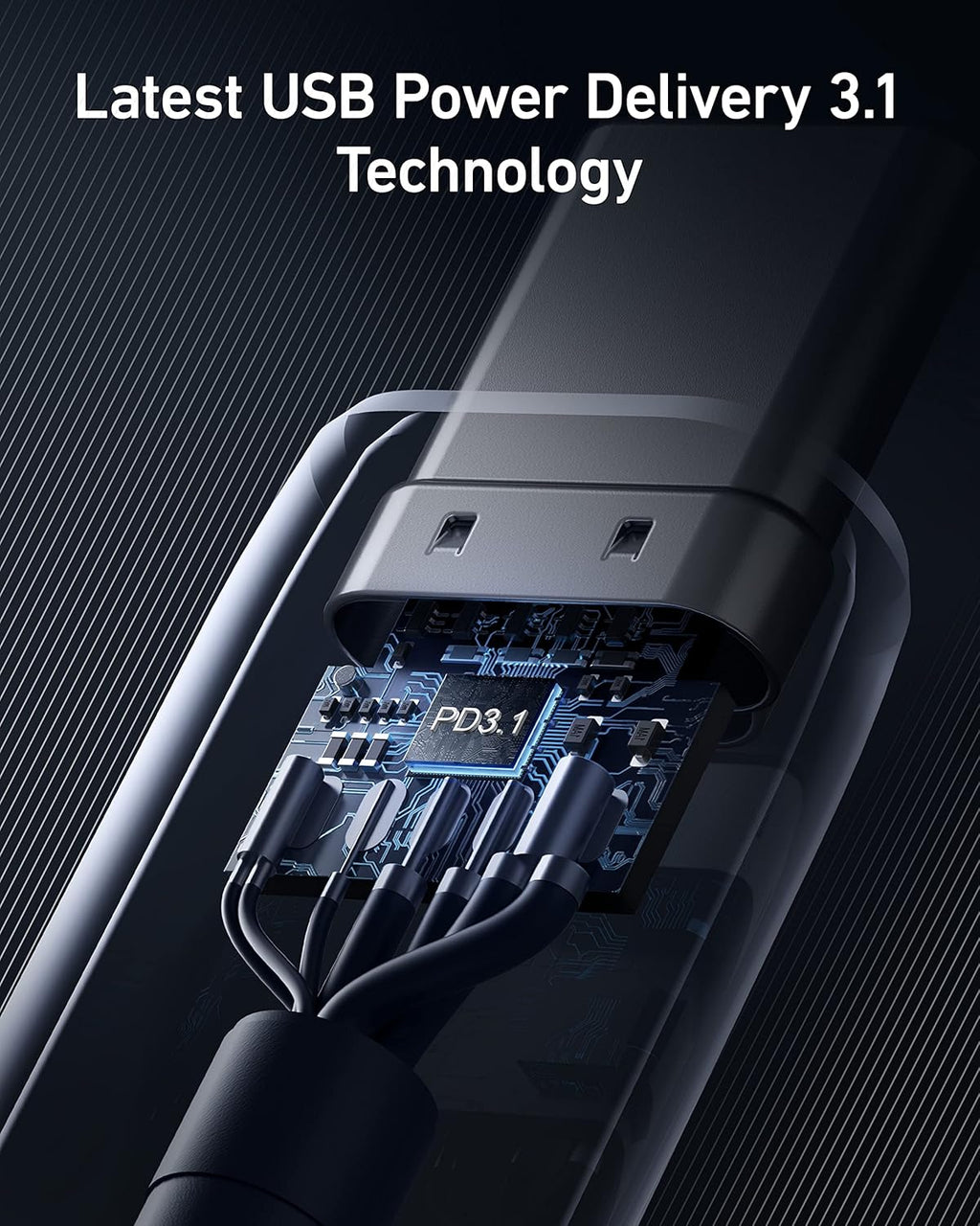 Anker 765 USB-C to USB-C Cable 140w 6ft 480 Mbps