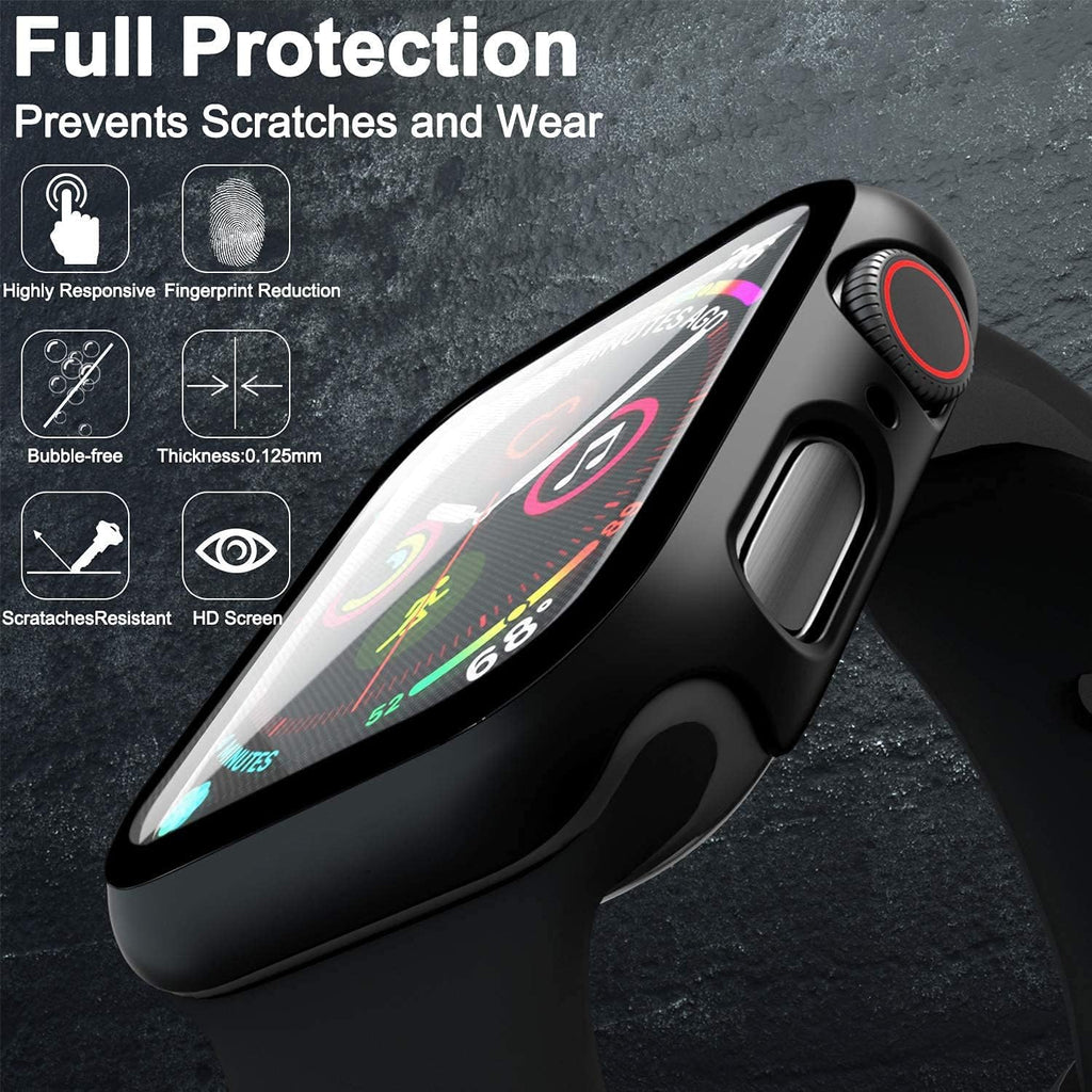 Anank Glass with Case For  Watch 41MM | Black