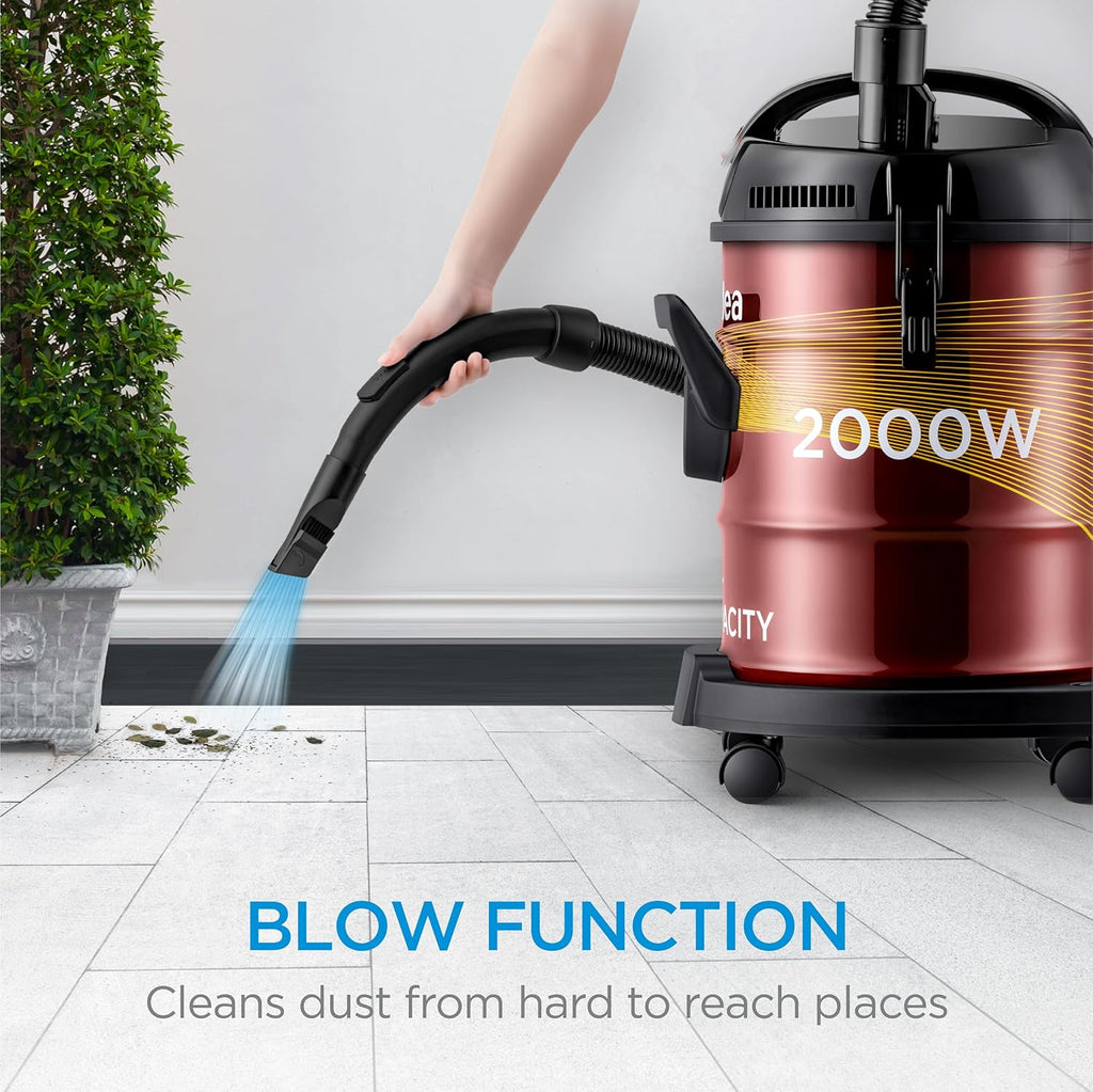Midea Drum Vacuum Cleaner 2000 Watts , 21 Liters