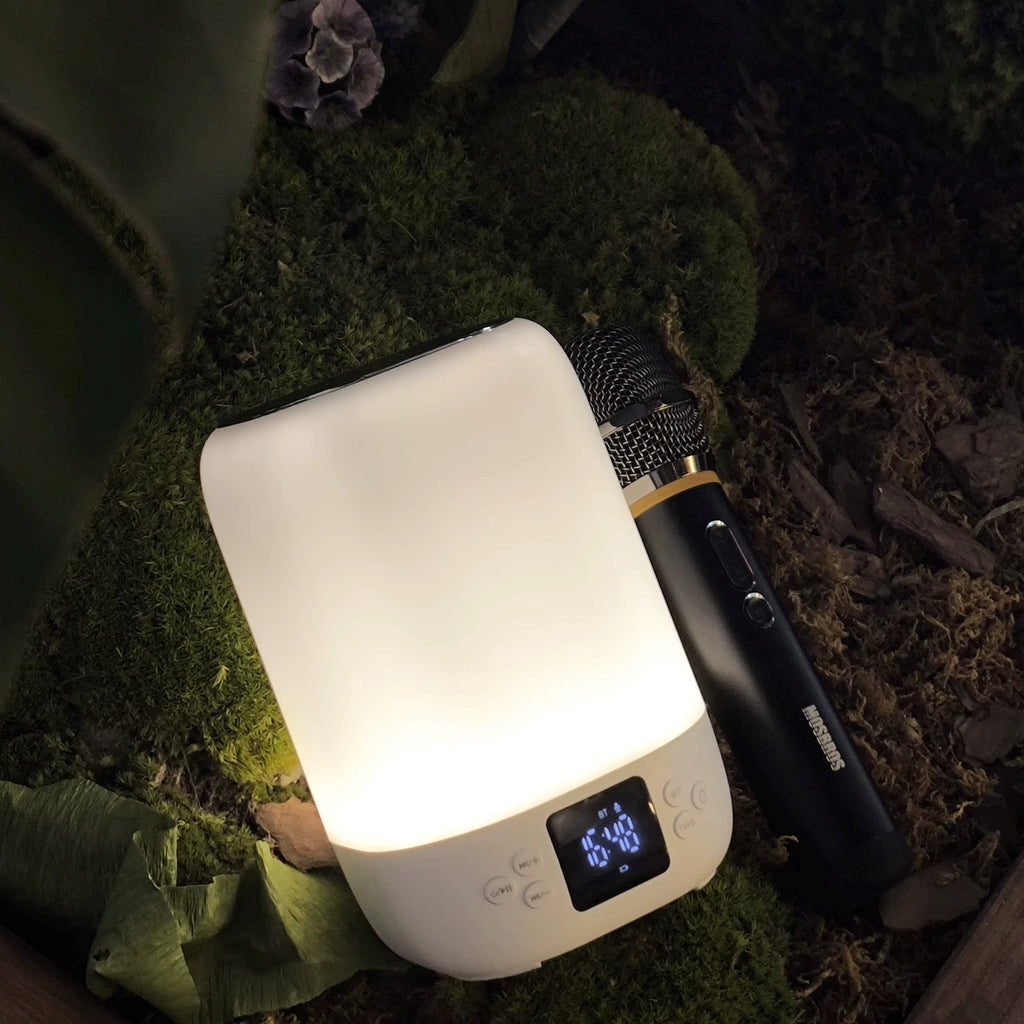 Musky Led Display Alarm Clock With Bluetooth Speaker