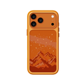 LZEL Mountain Pattern Case With Magsafe For IPhone 17 Pro | Orange