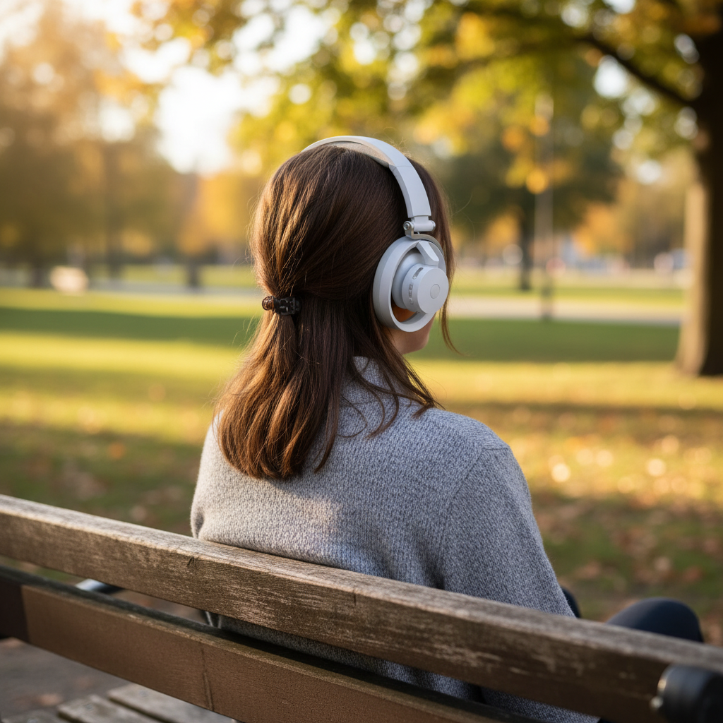 LZEL Sonique Tune True Wireless Stereo Headphones | Light Gray