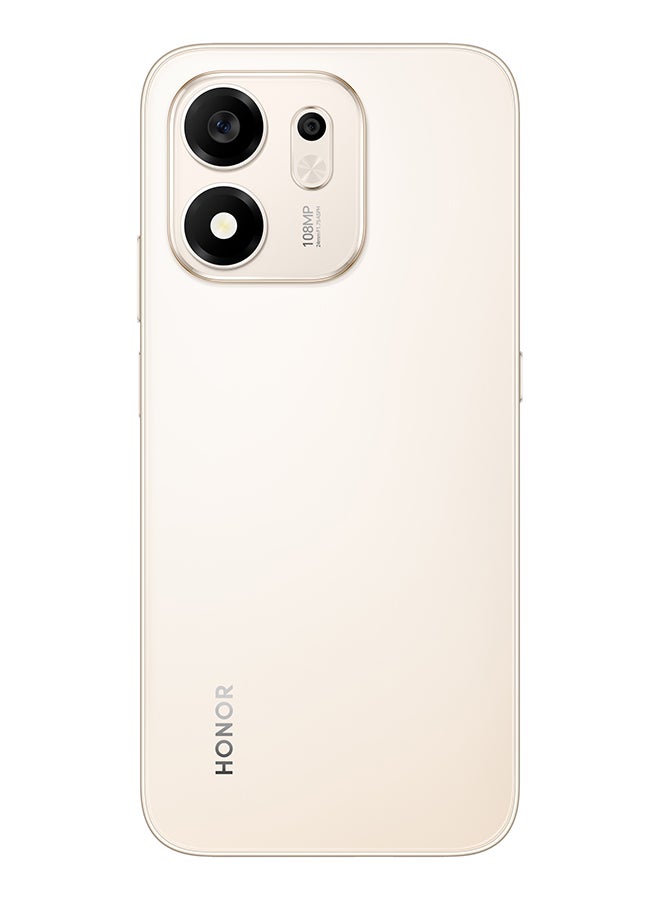 HONOR X7e Plus 5G Dual SIM Smartphone, 128GB, 6GB RAM + Bundle Offer | Desert Gold