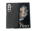 Coblue Premium Leather Magnetic Case – Samsung Galaxy Z Fold 7 | Gray