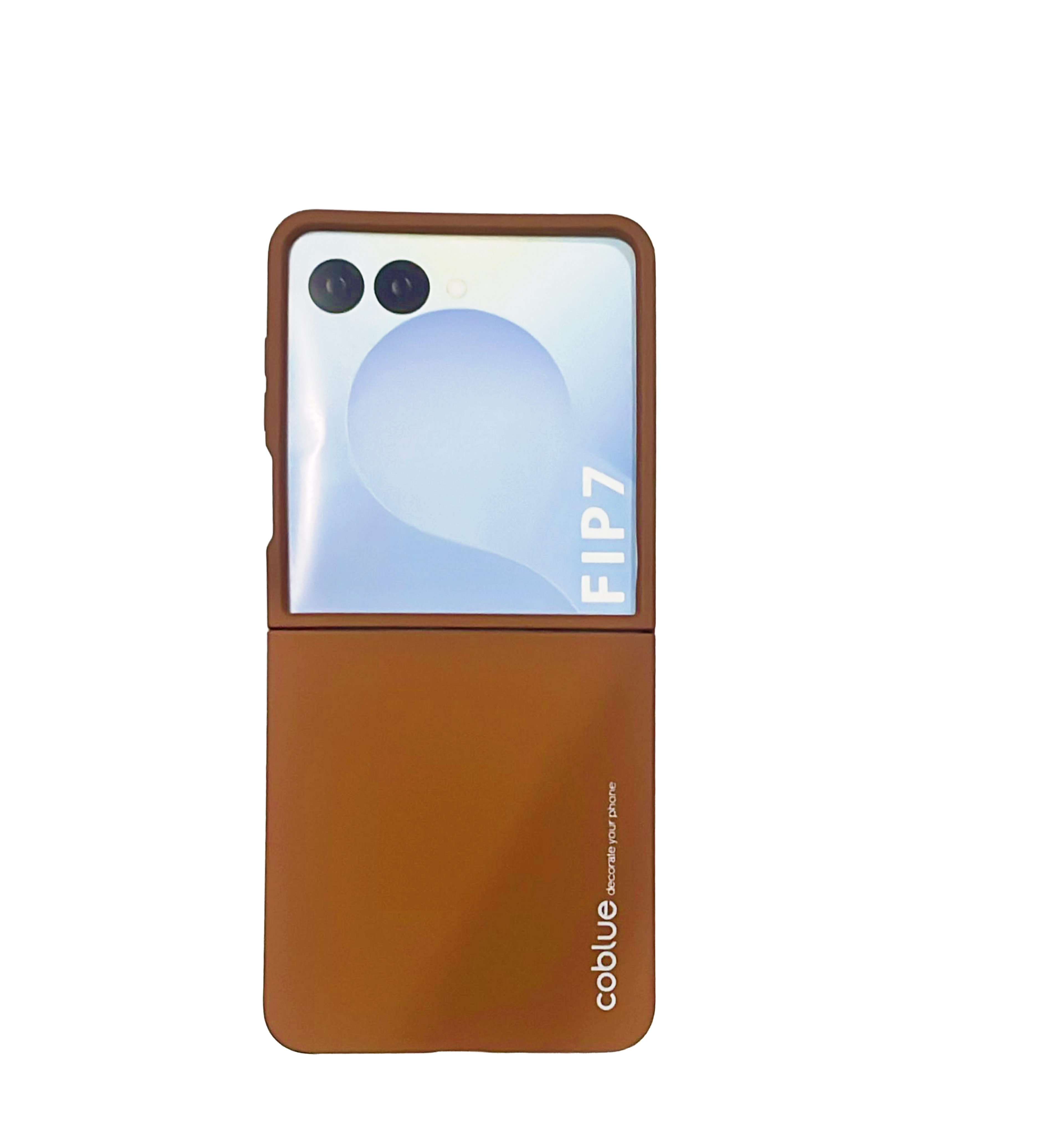 Coblue Case for Samsung Galaxy Z Flip 7 | Brown