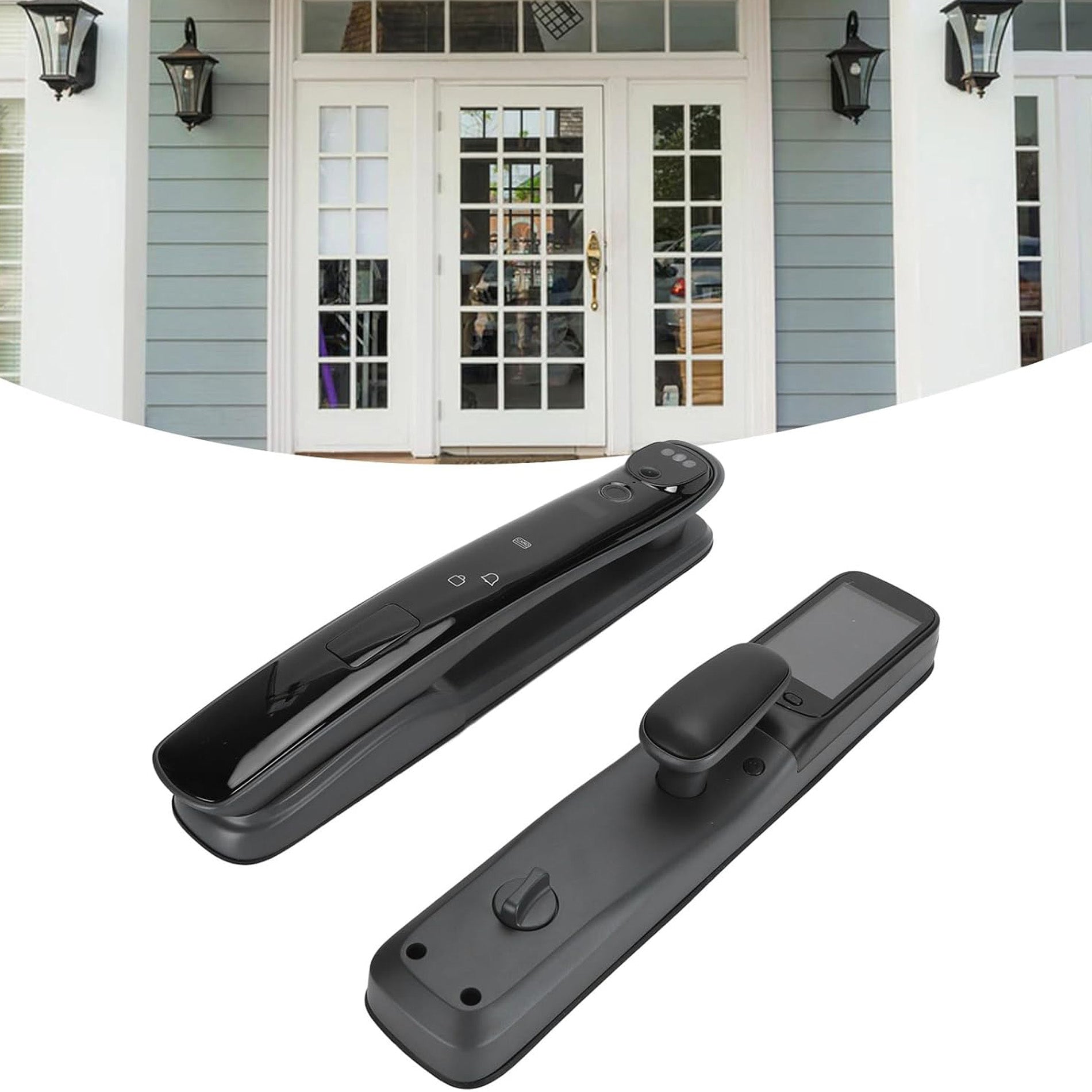 LZEL Smart Door Lock Model ZMH003 | Fingerprint, Password, Card & Optional Face Recognition