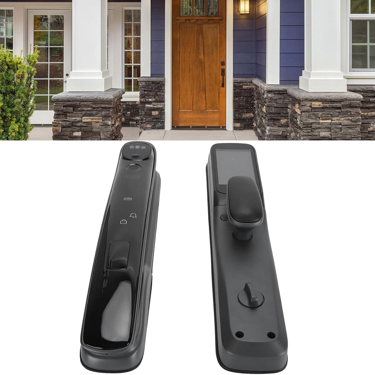 LZEL Smart Door Lock Model ZMH003 | Fingerprint, Password, Card & Optional Face Recognition