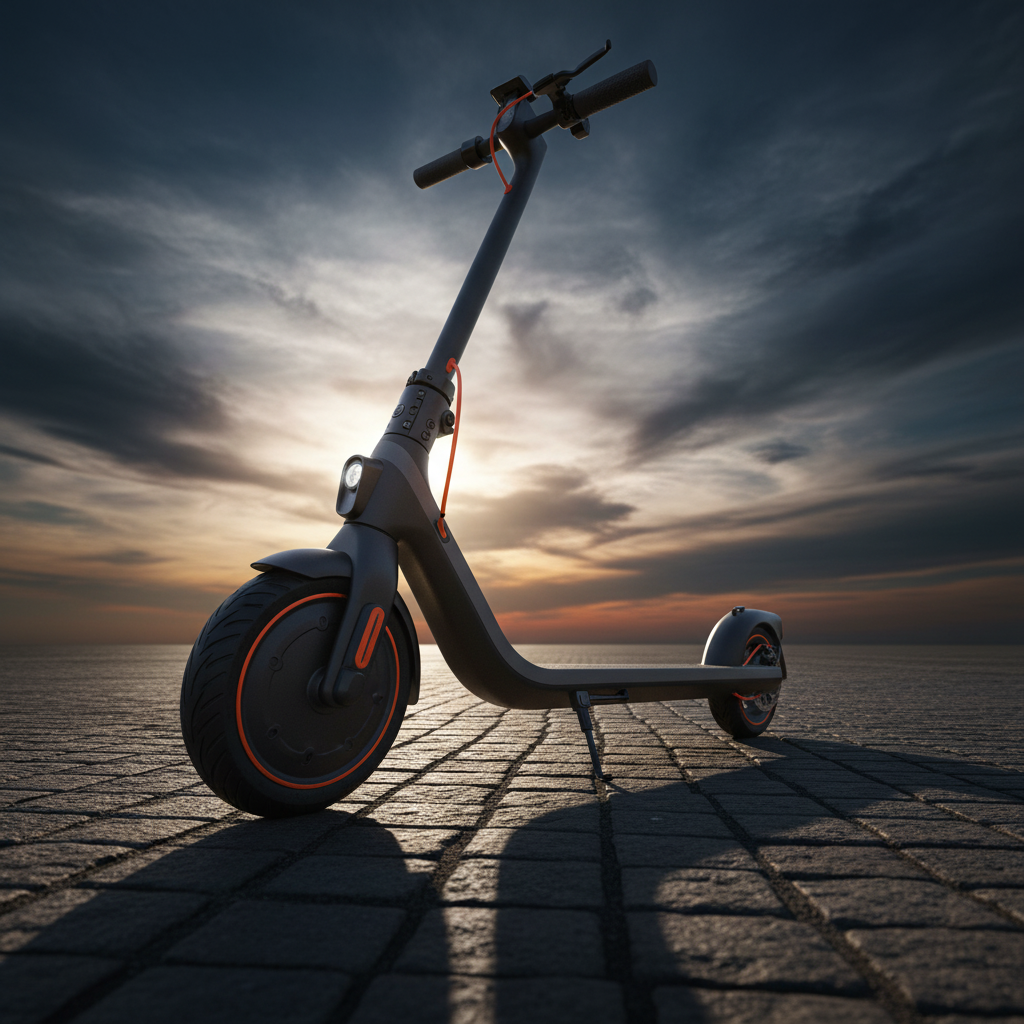 SEGWAY Ninebot E2 Plus Electric Kick Scooter, Top Speed 25km/h, NB-E2-PLUS â€“ Black & Grey