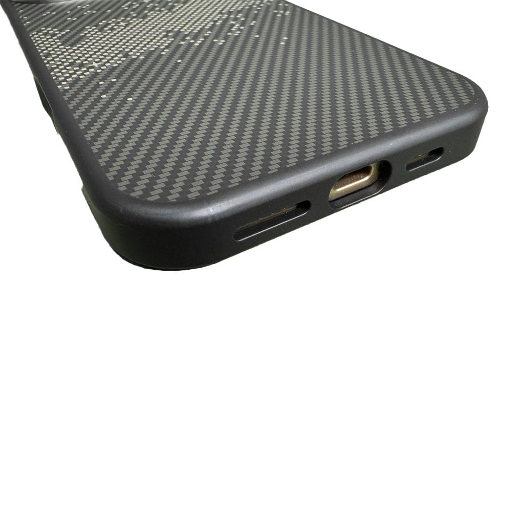 LZEL iPhone 16 Pro MagKevlar Armor Case With MagSafe | Gray/Black