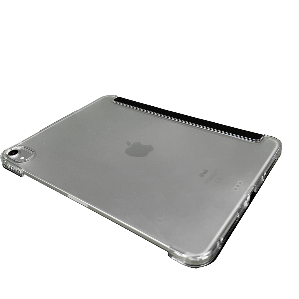 LZEL Imperium Trifolio Smart Folio Case for iPad 10.9" / 11" (A16-2025) – Transparent Back | Black