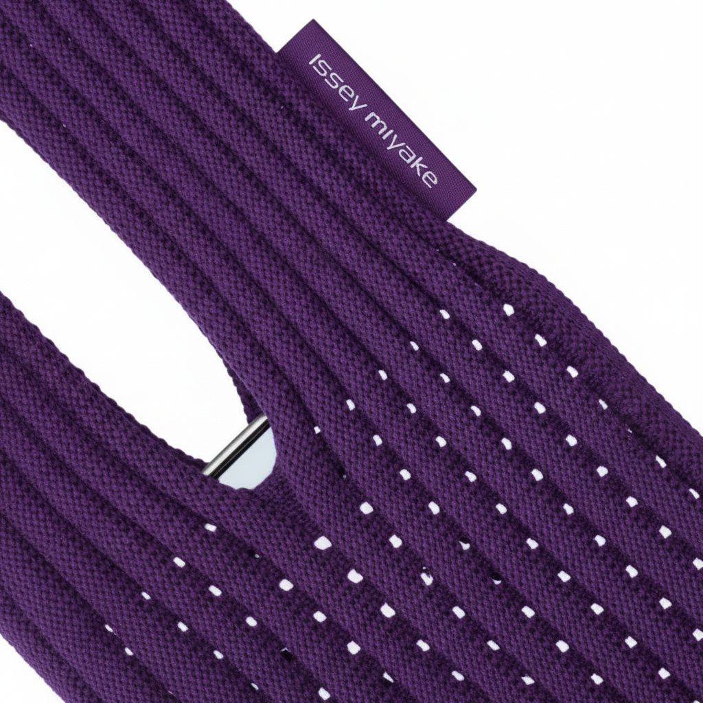 Phone Pocket with Strap â€“ Stretch Knit Wearable iPhone Holder 80 cm | Purple