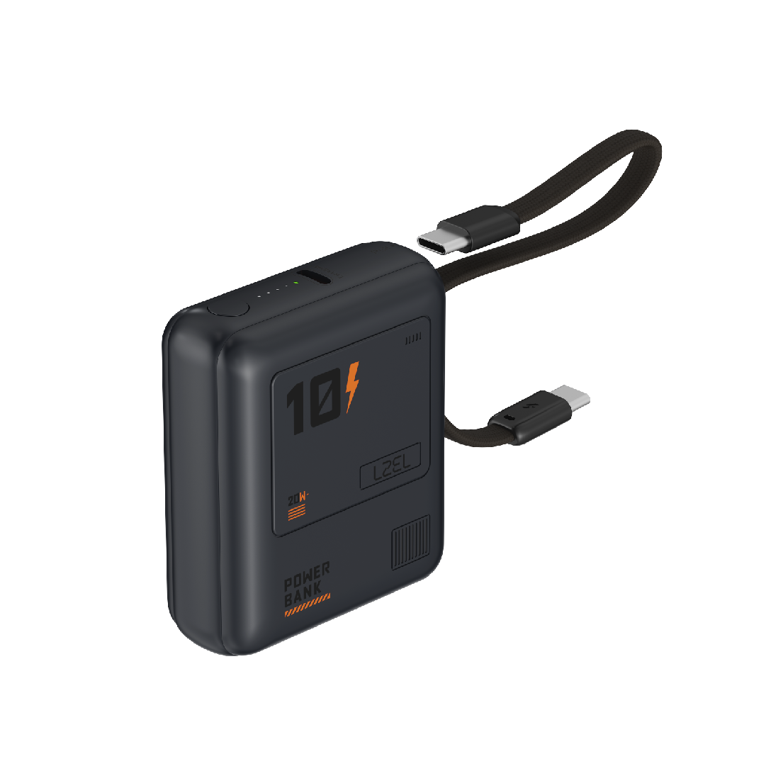 LZEL Zenoflex Surge10 10000Mah 20W Max Pd Power Bank Supports Type-C | Navy Blue