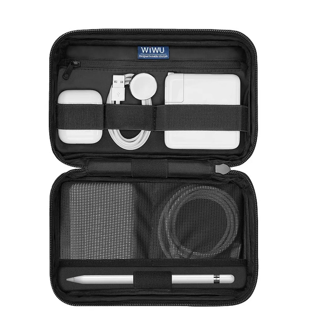 WIWU Macbook Mate for Macbook Accessories Storage Bag | Black