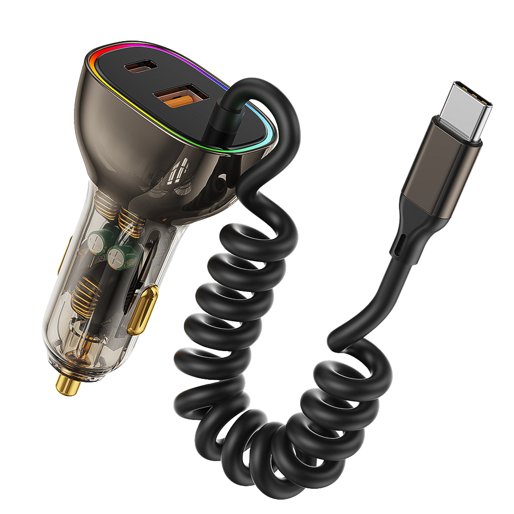 Asli Global Primuscharge GT Dual Port 90W With PD & QC3.0 | Black