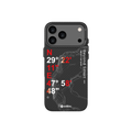 aslitec Geomag Armor Metal Accents Magsafe Case Wit Coordinates Design Case For iPhone 18 Pro Max