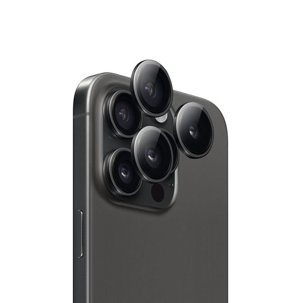 Anank AR Glass For Camera For iPhone 15 Pro / 15 Pro Max Flame | Black