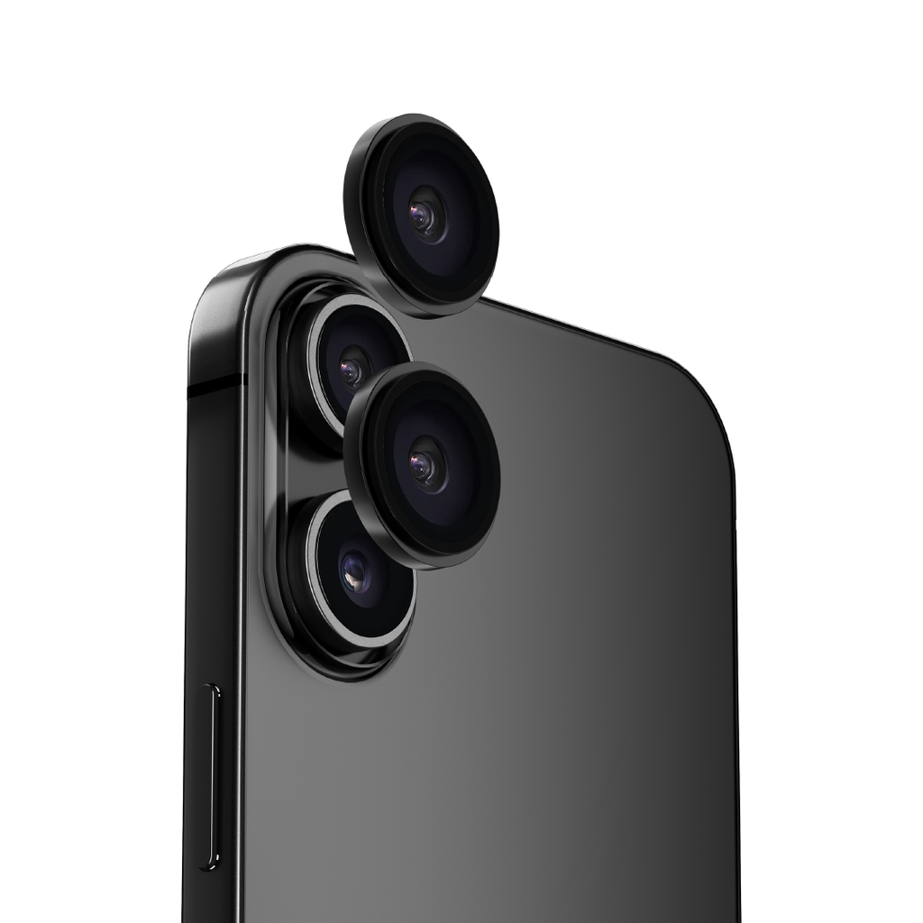 Anank 10X Reinforced 99% AR Lens Guard for iPhone 17 | Black