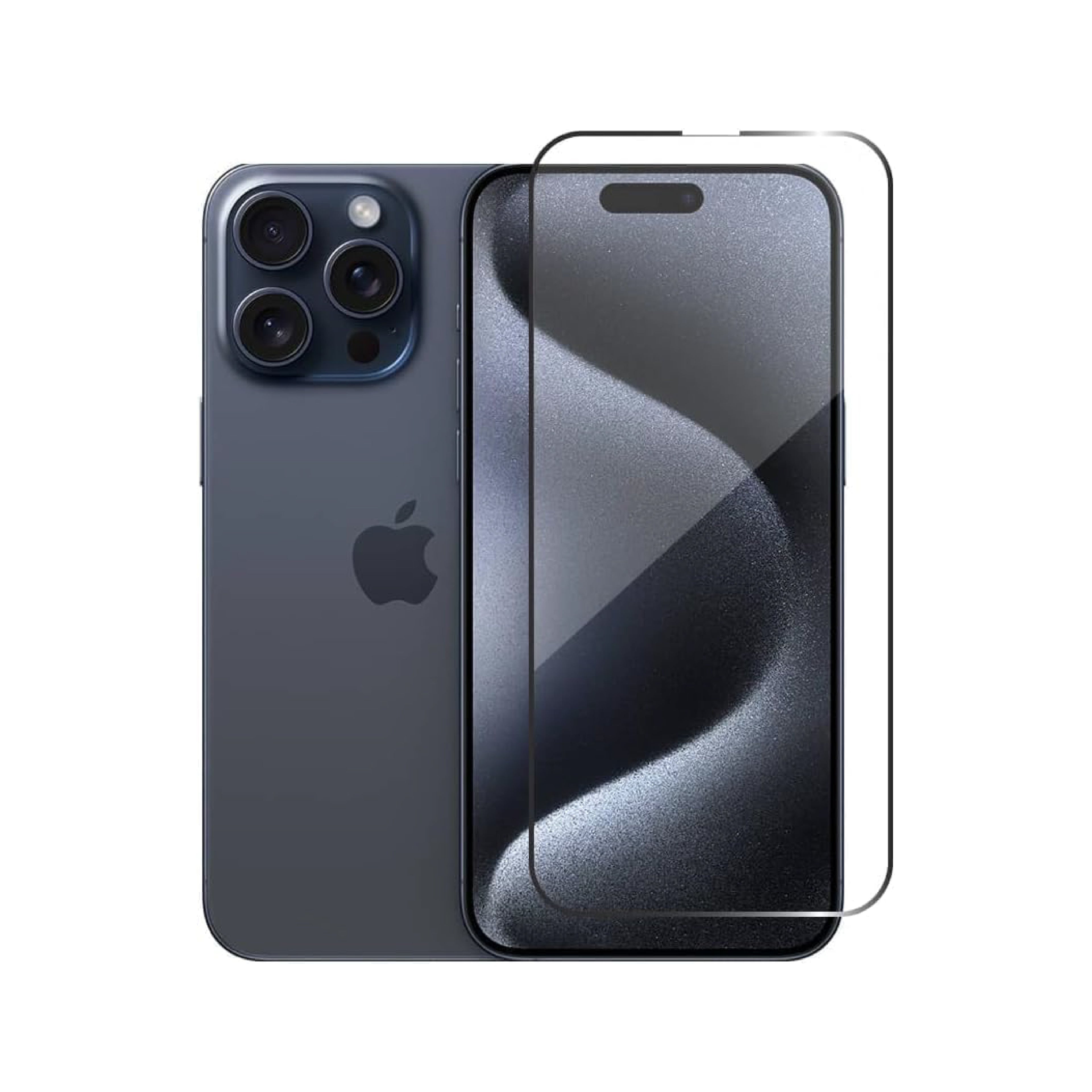 90 Percent Screen Protector Glass for iPhone 15 Pro