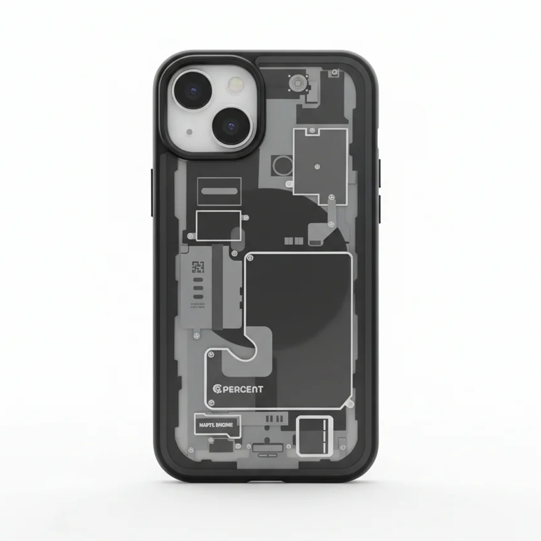 90 Percent Ultra Hybrid Zero One Magsafe Case For Iphone 13 | Black