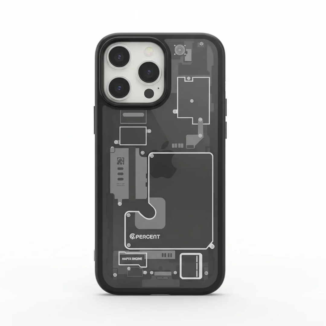 90 Percent Ultra Hybrid Zero One Magsafe Case For Iphone 16 Pro Max | Black