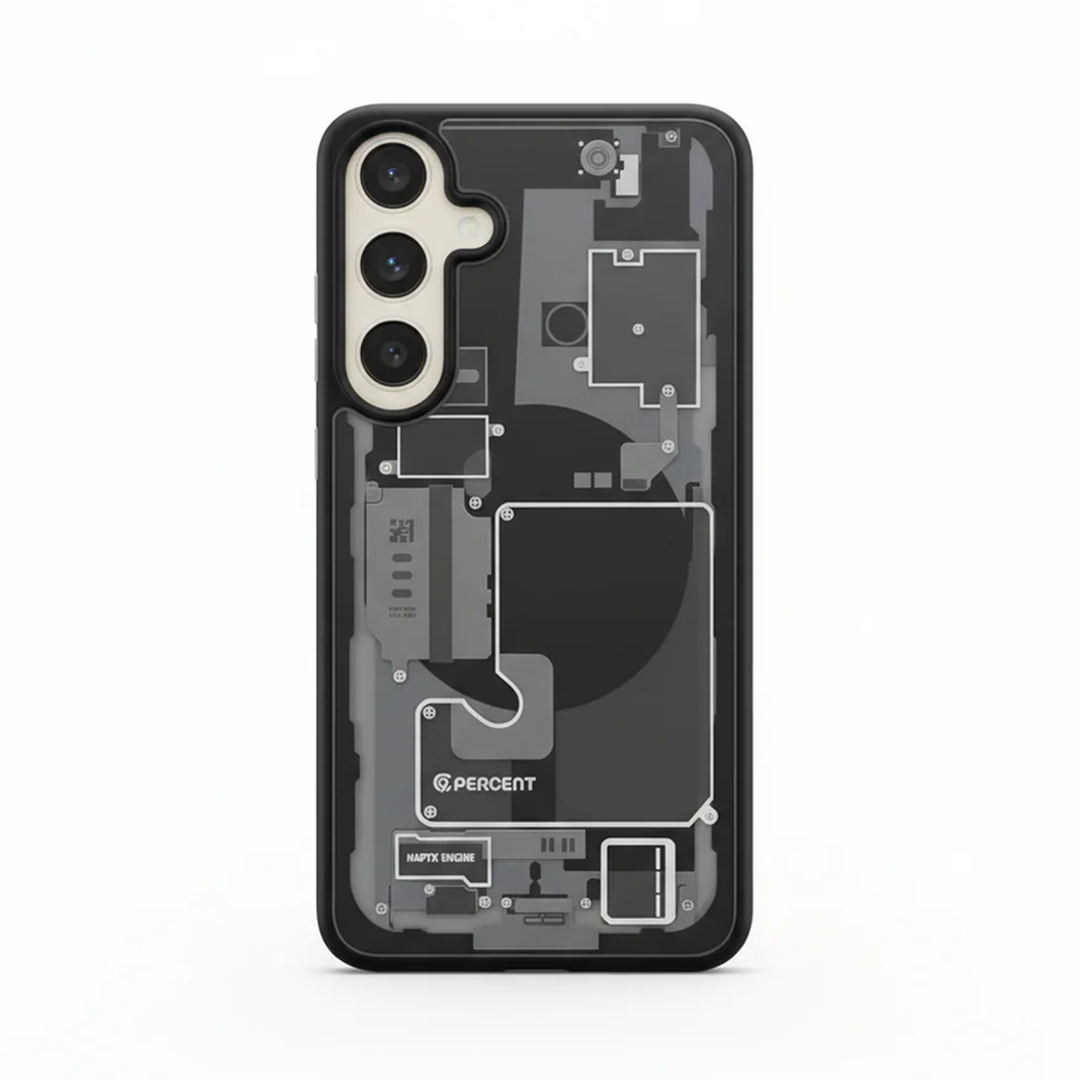 90 Percent Ultra Hybrid Zero One Magsafe Case For Samsung S25 Plus | Black