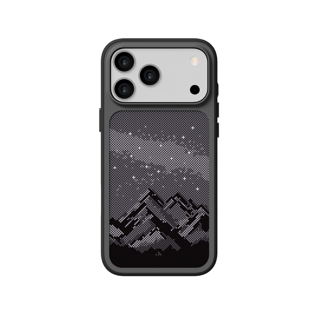 LZEL Mountain Pattern Case With Magsafe For IPhone  17 Pro Max | Black