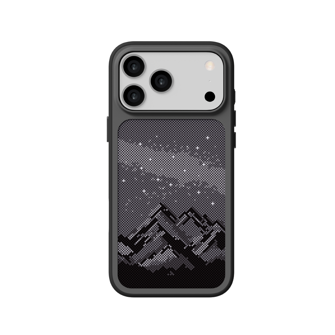 LZEL Mountain Pattern Case With Magsafe For IPhone  17 Pro Max | Black