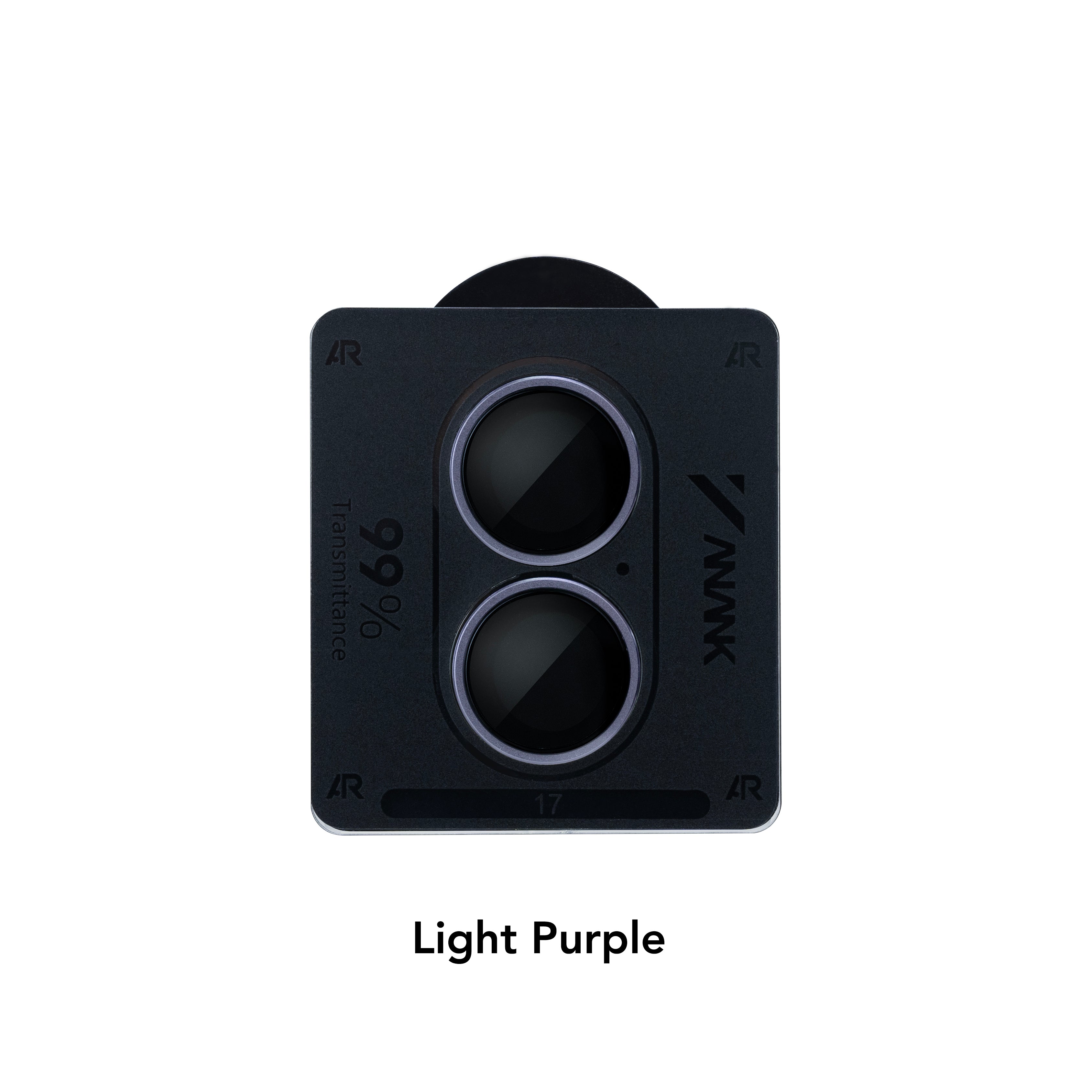 Anank 10X Reinforced 99% AR Lens Guard for iPhone 17 | Light Purple